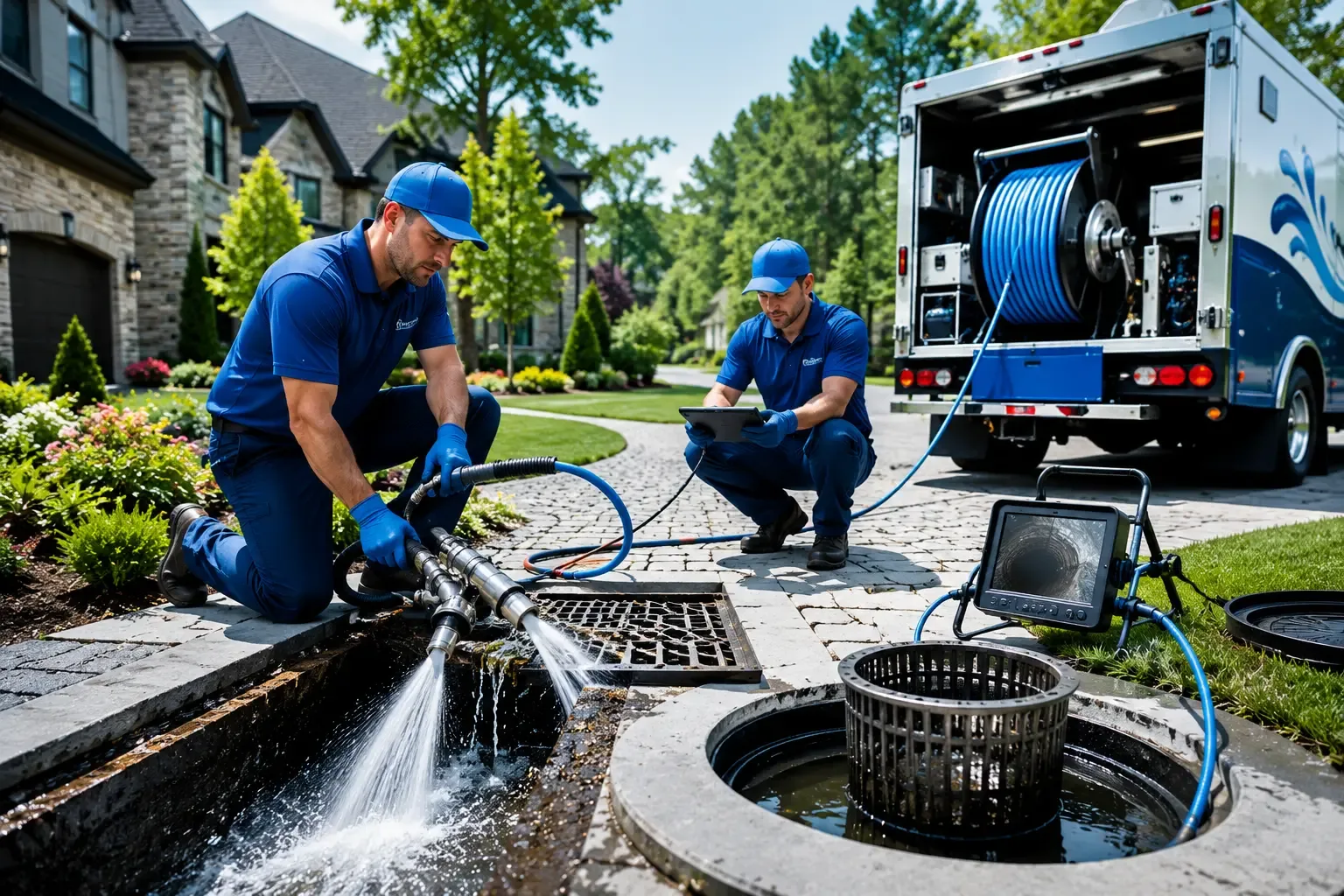 Local outdoor drain cleaning professionals in Beckemeyer, IL