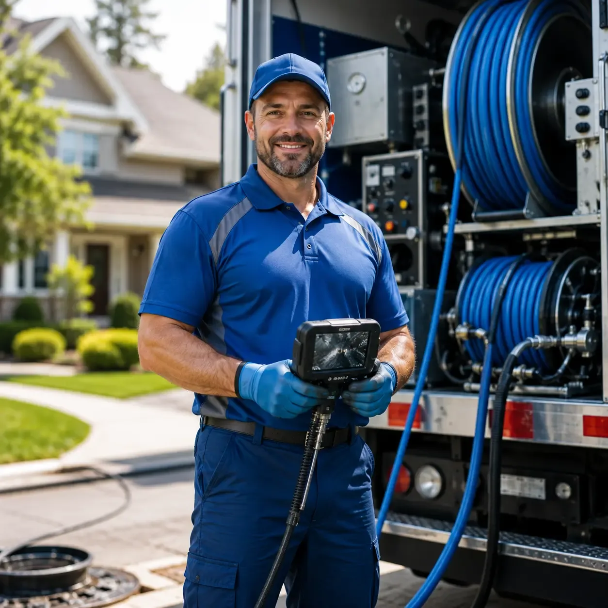 Local outdoor drain cleaning specialists in Beckemeyer, IL